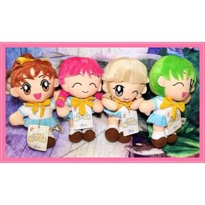 Konami Tokimeki Memorial UFO Anime Plush Vtg 1997 Lot Yumi Megumi Nozomi Yukari